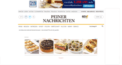 Desktop Screenshot of peiner-nachrichten.de
